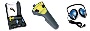 gas leak detector / acoustic / portable / compact