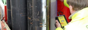 liquid level gauge / ultrasonic / digital / portable