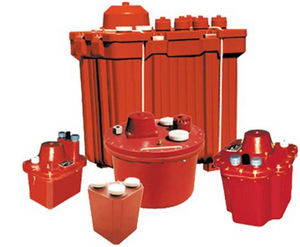 distribution transformer / epoxy resin / floor-standing / three-phase