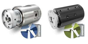 oil rotary union / multi-passage / for wind turbines / stainless steel