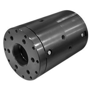 gas rotary union / 7-passage / hydraulic