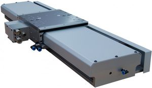 linear motor-driven linear axis / precision