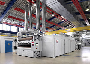 polymerization oven / tunnel / electric / high-volume