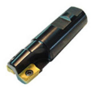 shell-end milling cutter / insert / face / 2-flute