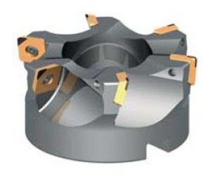 shell-end milling cutter / insert / face / PCD
