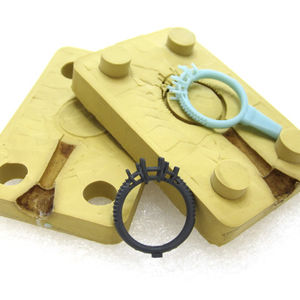 polymer 3D printing resin / gray / industrial