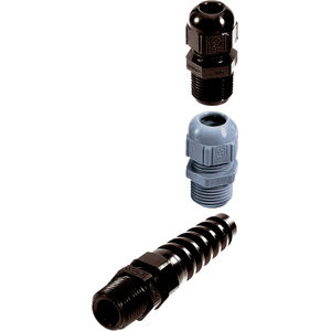 polyamide cable gland / IP68 / strain relief / threaded