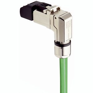 data connector / RJ45 / Ethernet / elbow