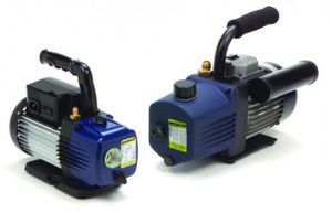 oil pump / with electric motor / vacuum-assisted priming / two-stage