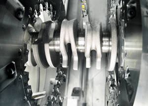 3-axis machining center / for crankshafts