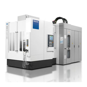 4-axis machining center / horizontal / compact / for heavy-duty machining