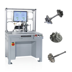 horizontal balancing machine / dynamic / for turbocharger / high-accuracy