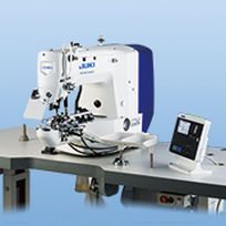 button sewing machine / lockstitch / automatic / high-speed