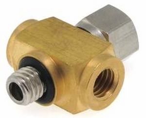 threaded fitting / cutting ring / cross / hydraulic