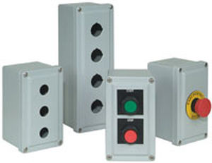 wall-mount enclosure / rectangular / polyester