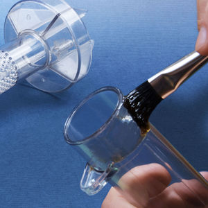 epoxy adhesive / glass / two-component / high-temperature