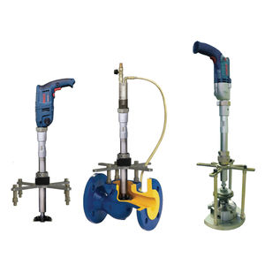 portable grinding machine / surface / manually-controlled / lapping
