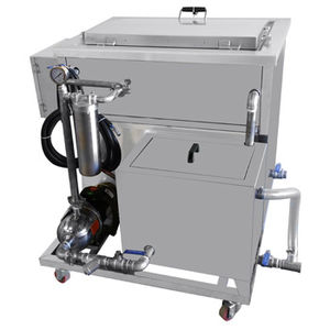 ultrasonic cleaning machine / automatic / process / with basket