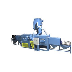 bulk material shot blasting machine / automatic / 2-wheel