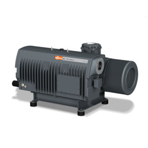 rotary vane vacuum pump / lubricated / single-stage / industrial