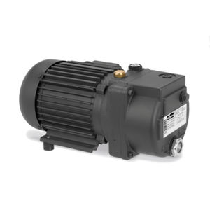 rotary vane vacuum pump / lubricated / single-stage / industrial