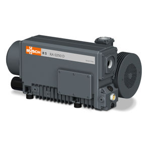 rotary vane vacuum pump / oil-lubricated / single-stage