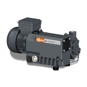 rotary vane vacuum pump / oil-lubricated / single-stage
