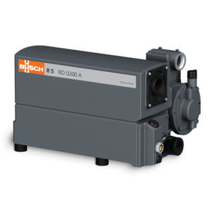rotary vane vacuum pump / oil-lubricated / single-stage
