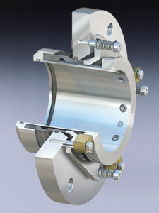 cartridge mechanical seal / for slurries / stainless steel