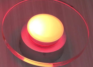 infrared LED / round / wall