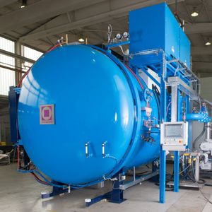 vacuum furnace / heat treatment / chamber / gas-fired