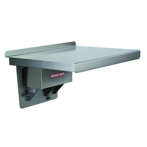 platform scales / wall-mounted / with separate indicator / stainless steel