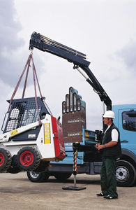 truck-mounted crane / boom / folding / construction