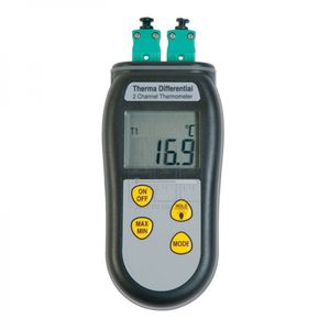 thermocouple thermometer / probe / with LCD display / portable