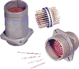 board connector / DIN / circular / bayonet