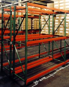 pallet shelving / storage warehouse / for heavy loads