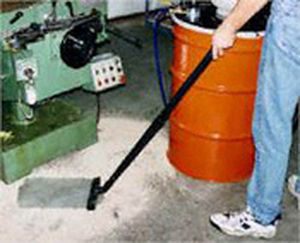 aspiratrucioli / compressed air / industrial / mobile