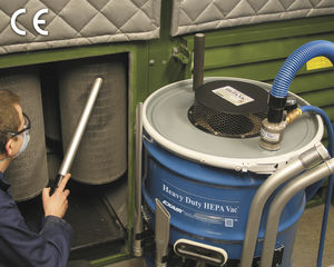 dry vacuum cleaner / compressed air / for clean rooms / mobile