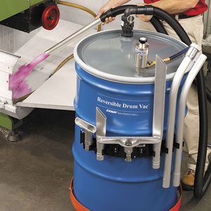 vacuum filler / drum / automatic / liquid
