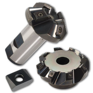 insert milling cutter / face / for steel / for cast iron