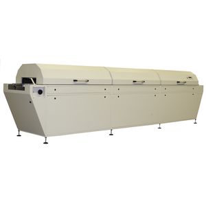 curing oven / tunnel / infrared / for the electronics industry