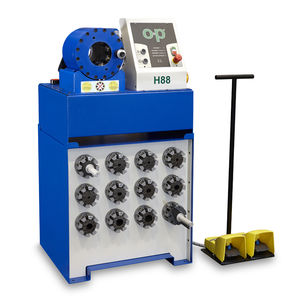 hose crimping machine / hydraulic hose / semi-automatic / hydraulic