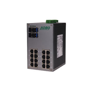SFP network switch / IP40 / industrial