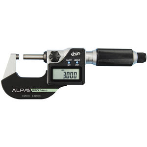outside micrometer / digital / high-speed / waterproof
