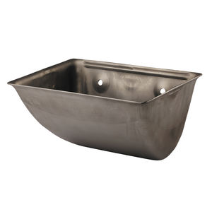 steel elevator bucket / stainless steel / for food industry applications