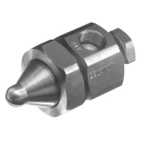 flat atomizing nozzle / air / pneumatic