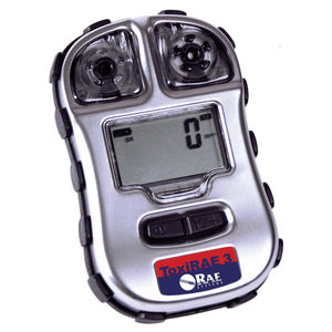 single gas detector / hydrogen sulfide / carbon dioxide / portable