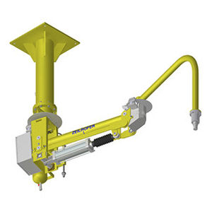 manipulator with gripping tool / handling / pillar / overhead trolley