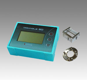 single-axis inclinometer / digital / high-precision / with LCD display