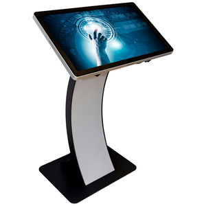 terminal with touch screen / kiosk / floor-standing / full HD